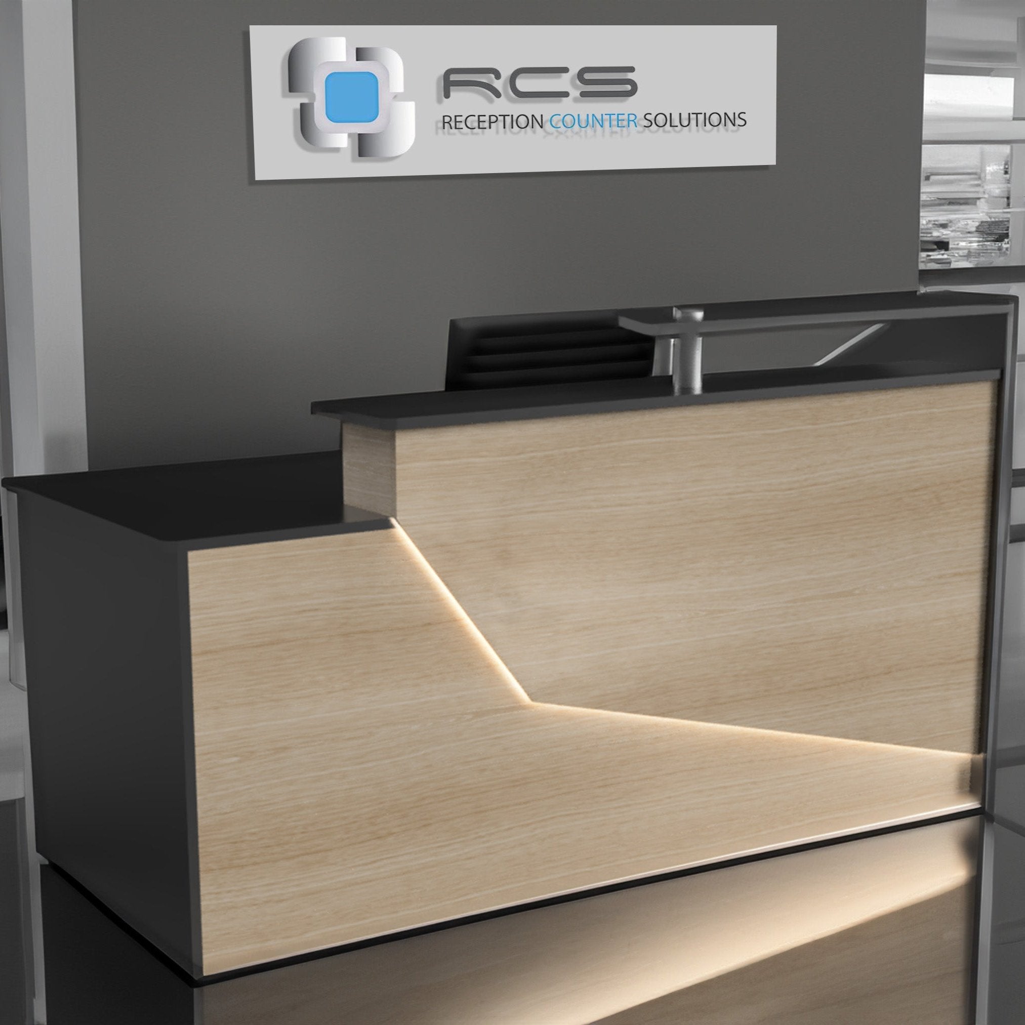 California Reception Desk, Office desk, Sales Desk, Sales Counter, Rec ...