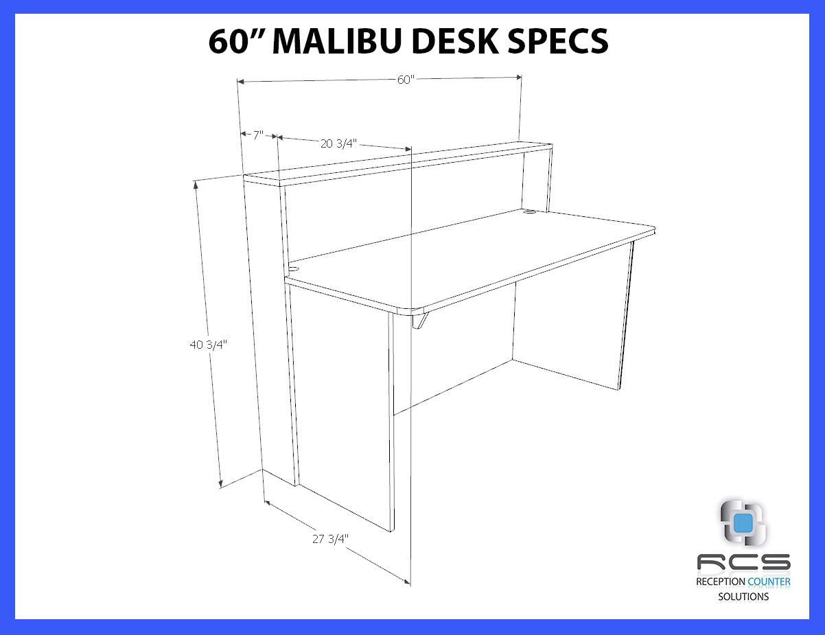 Malibu Reception Desk