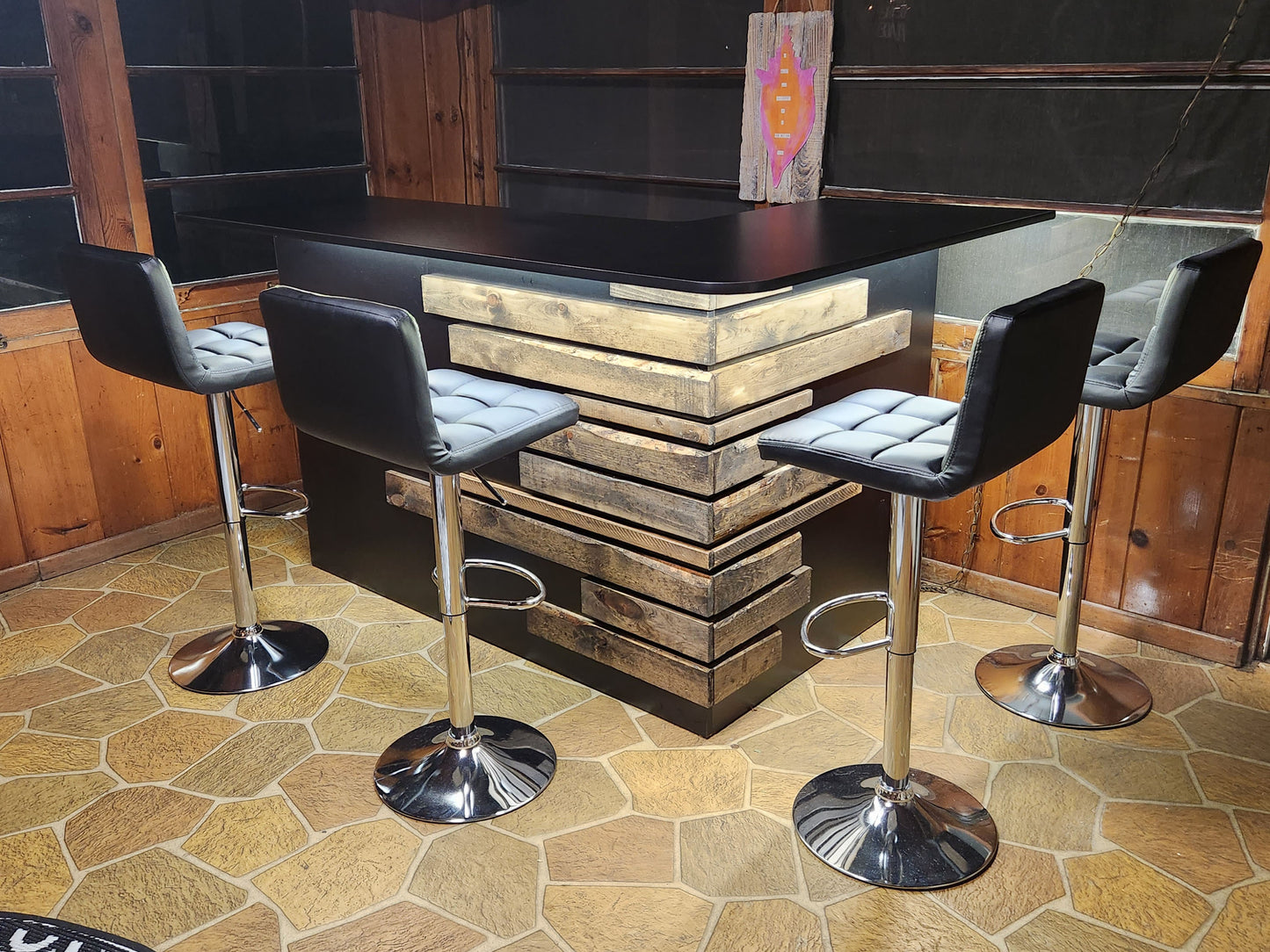 Timber Tavern Rustic Home Bar