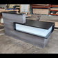 Modern Reception Desk, sales counter, office desk, or front desk. This modern desk is perfect for any office or retail store.