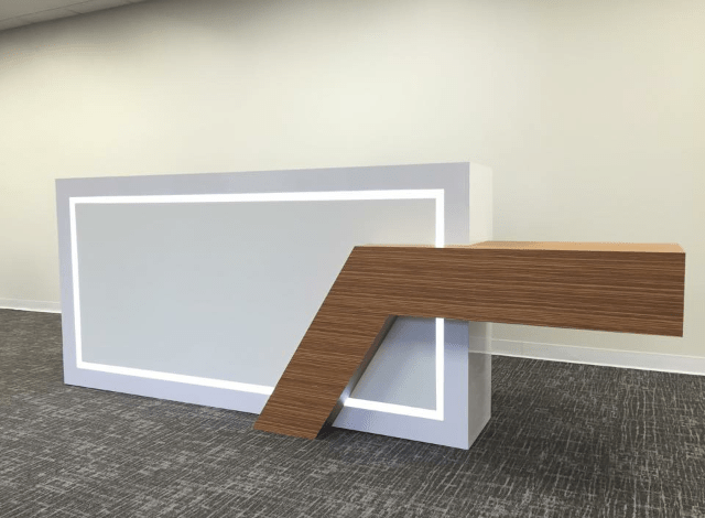 Quad Tech Class 1 Reception Desk