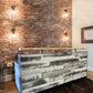 White Washed Memphis Reception Desk - Rustic Reception Desk
